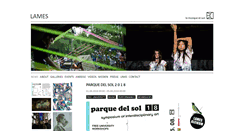 Desktop Screenshot of lames.at